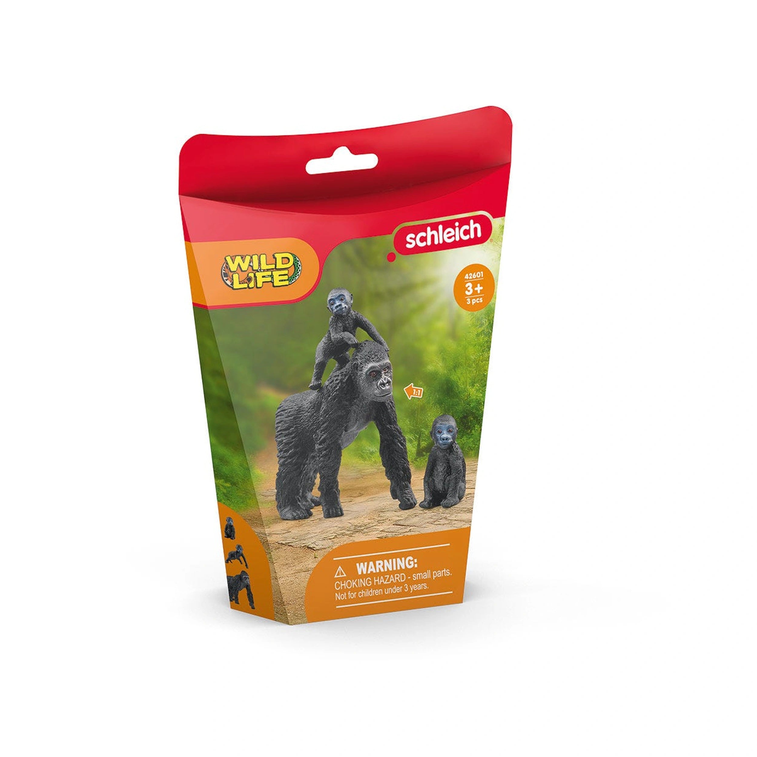 Schleich - Wild Life - Gorilla Family - Action & Toy Figures - 42601