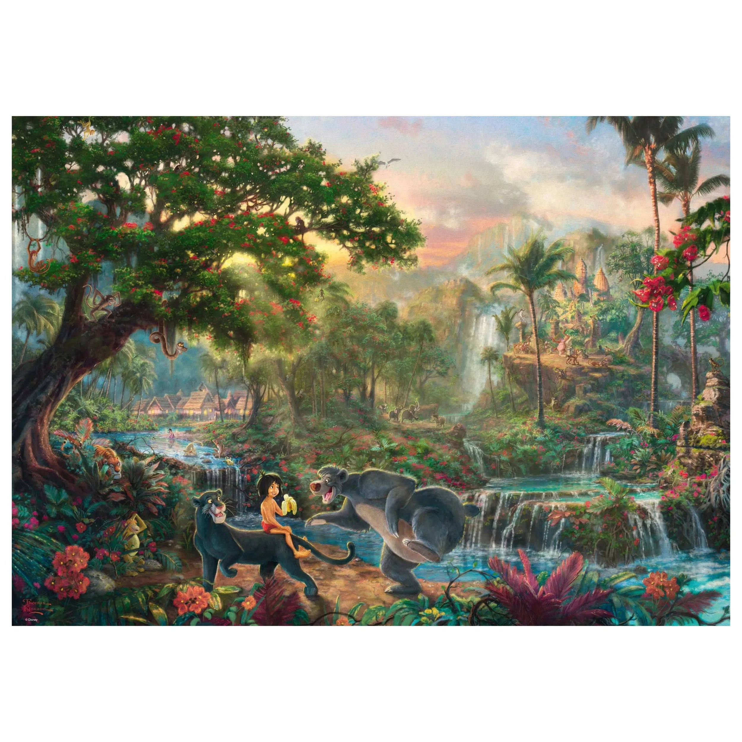 Schmidt Spiele - Disney Livre de la Jungle 1000 Pcs - Puzzles