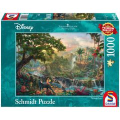 Schmidt Spiele - Disney Livre de la Jungle 1000 Pcs - Puzzles