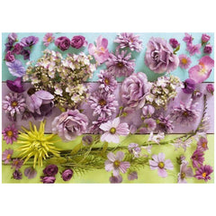 Schmidt Spiele - Fleurs Violettes 1000 Pcs - Puzzles