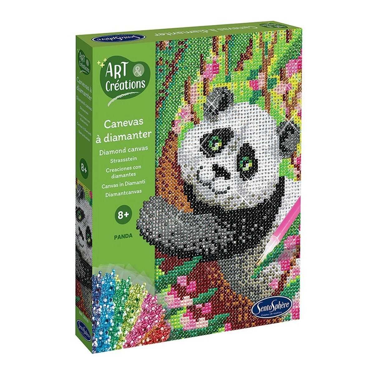 Sentosphere - Art-Créations-Diamant-Toile-Panda-Arts-Manuels