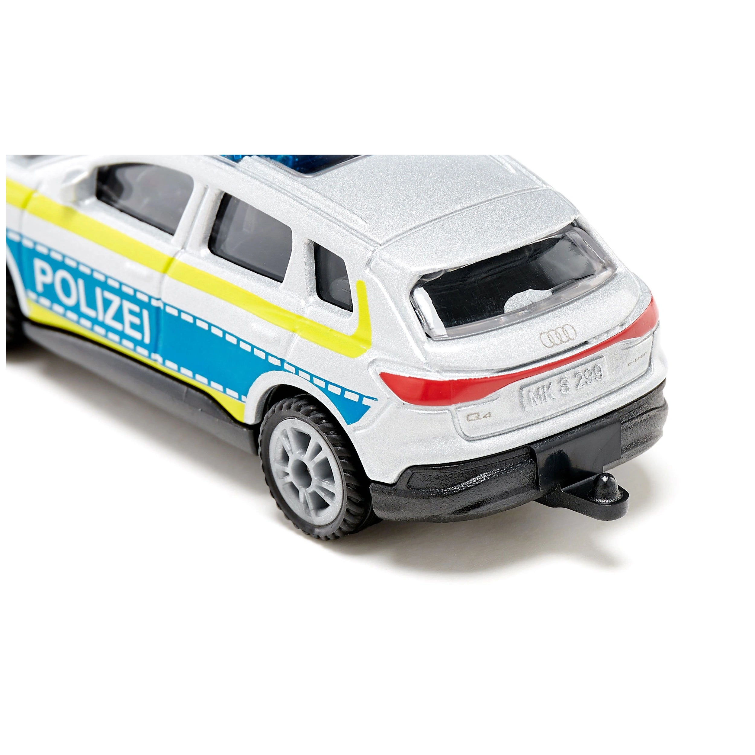 Siku - Audi Q4 Véhicule d'urgence de police - Véhicules de jeu