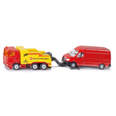 Siku - Camion de dépannage avec fourgon - Véhicules de jeu