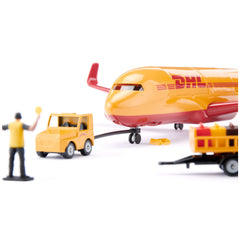 Siku - Avion cargo DHL avec accessoires - Jeux de construction