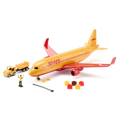 Siku - Avion cargo DHL avec accessoires - Jeux de construction