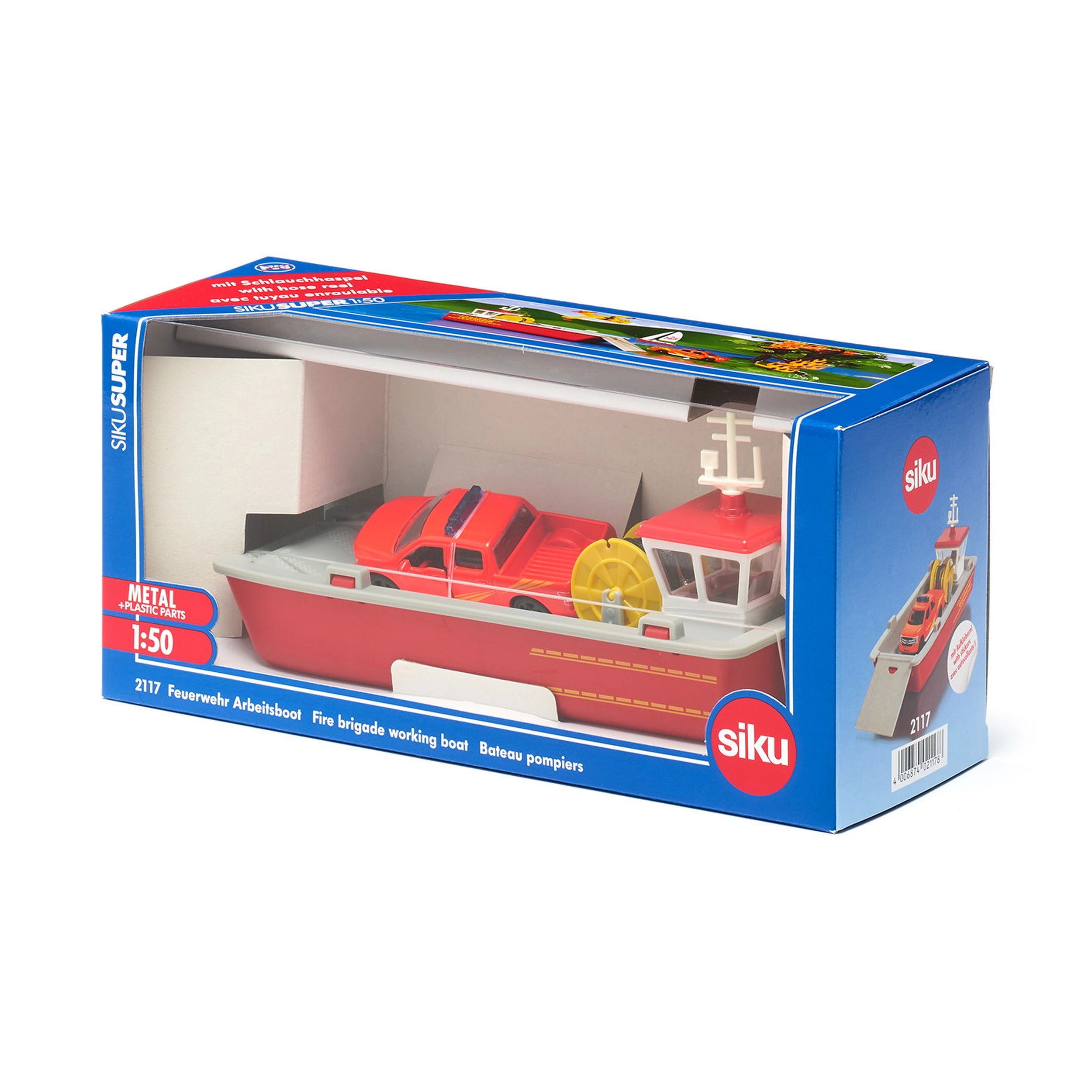 Siku - Fire Brigade working boat - Play Vehicles