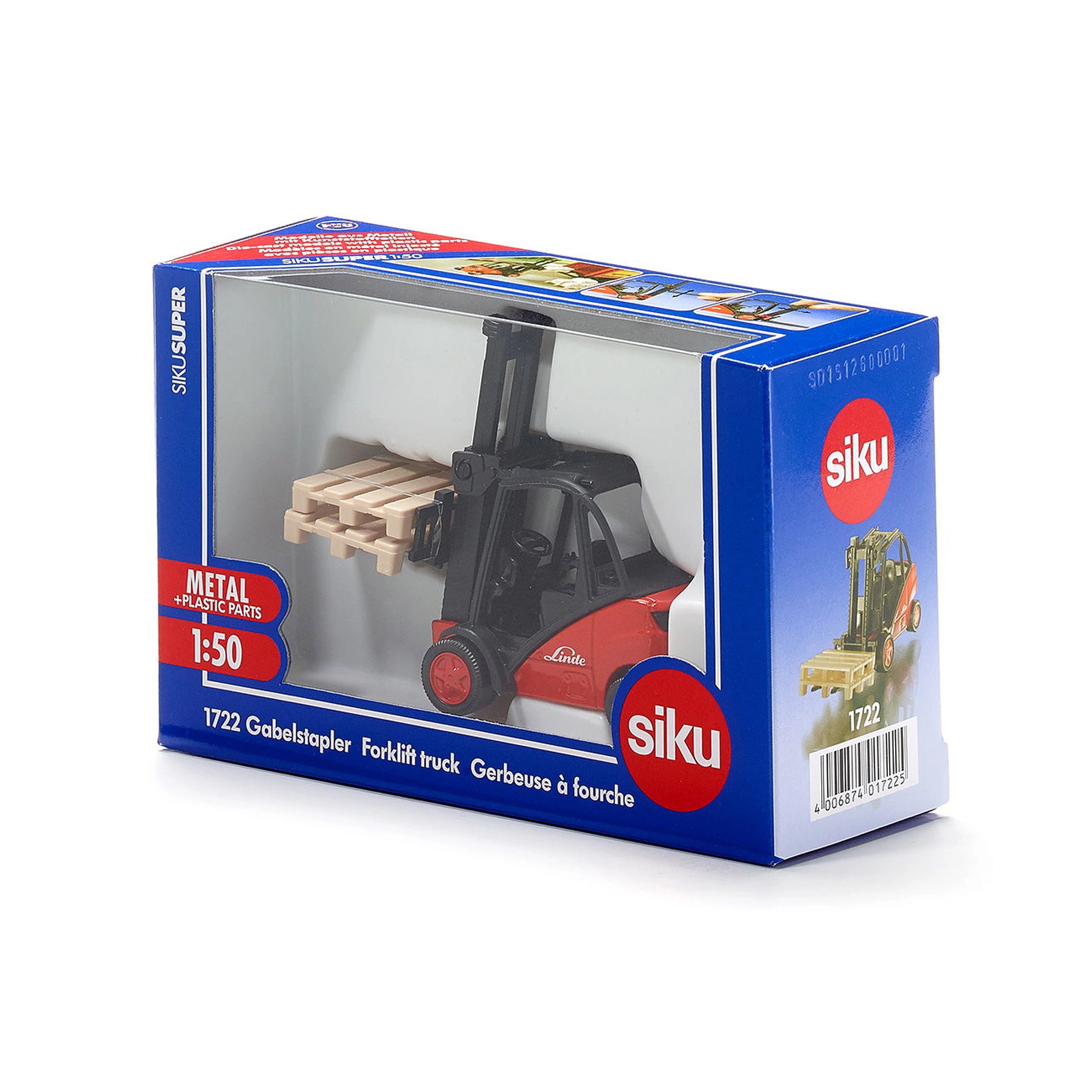 Siku - Forklift truck - Play Vehicles