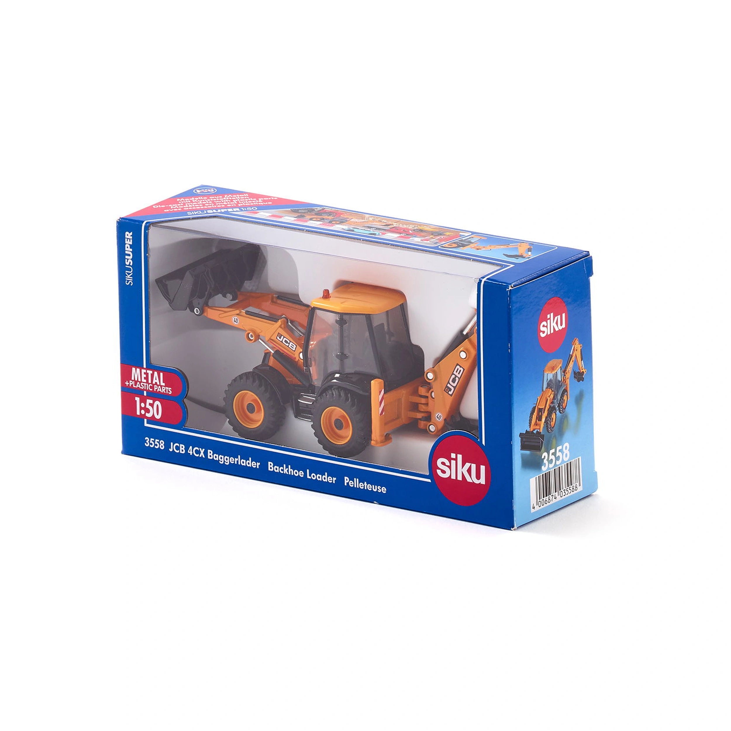 Siku - Chargeuse sur pneus JCB 4CX - Véhicules de jeu