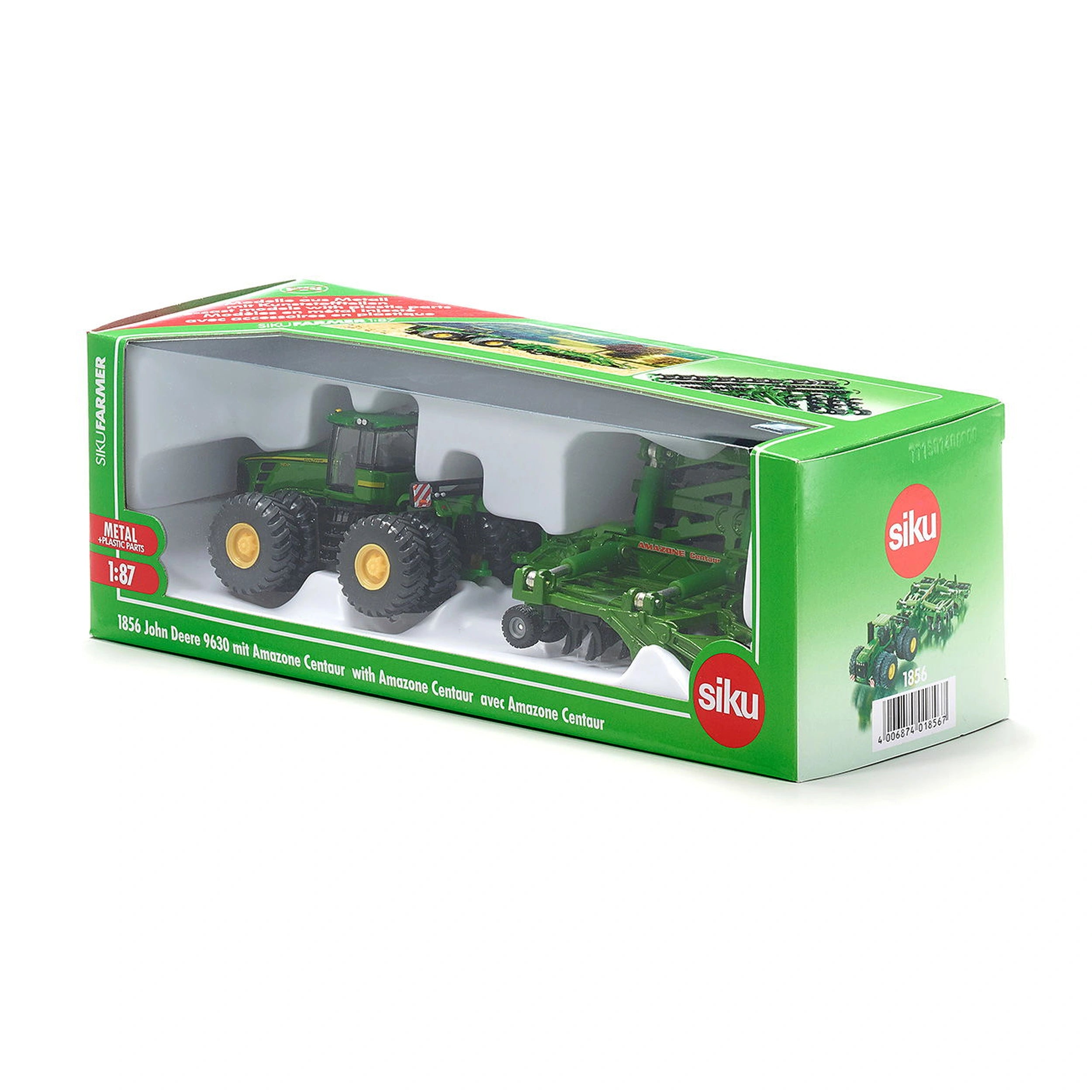 Siku - John Deere 9630 with Amazone Centaur - Play Vehicles