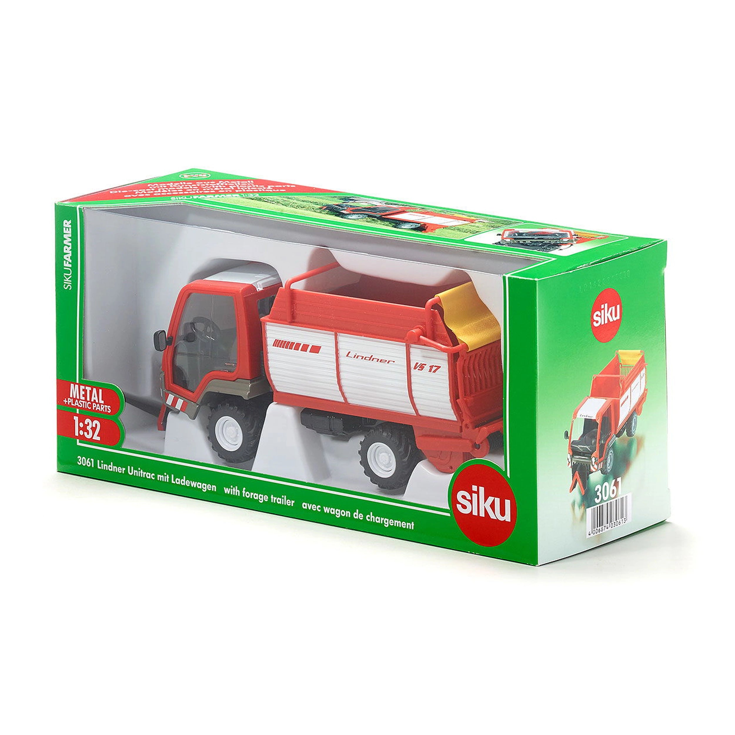 Siku - Lindner Unitrac with loader wagon - Play Vehicles