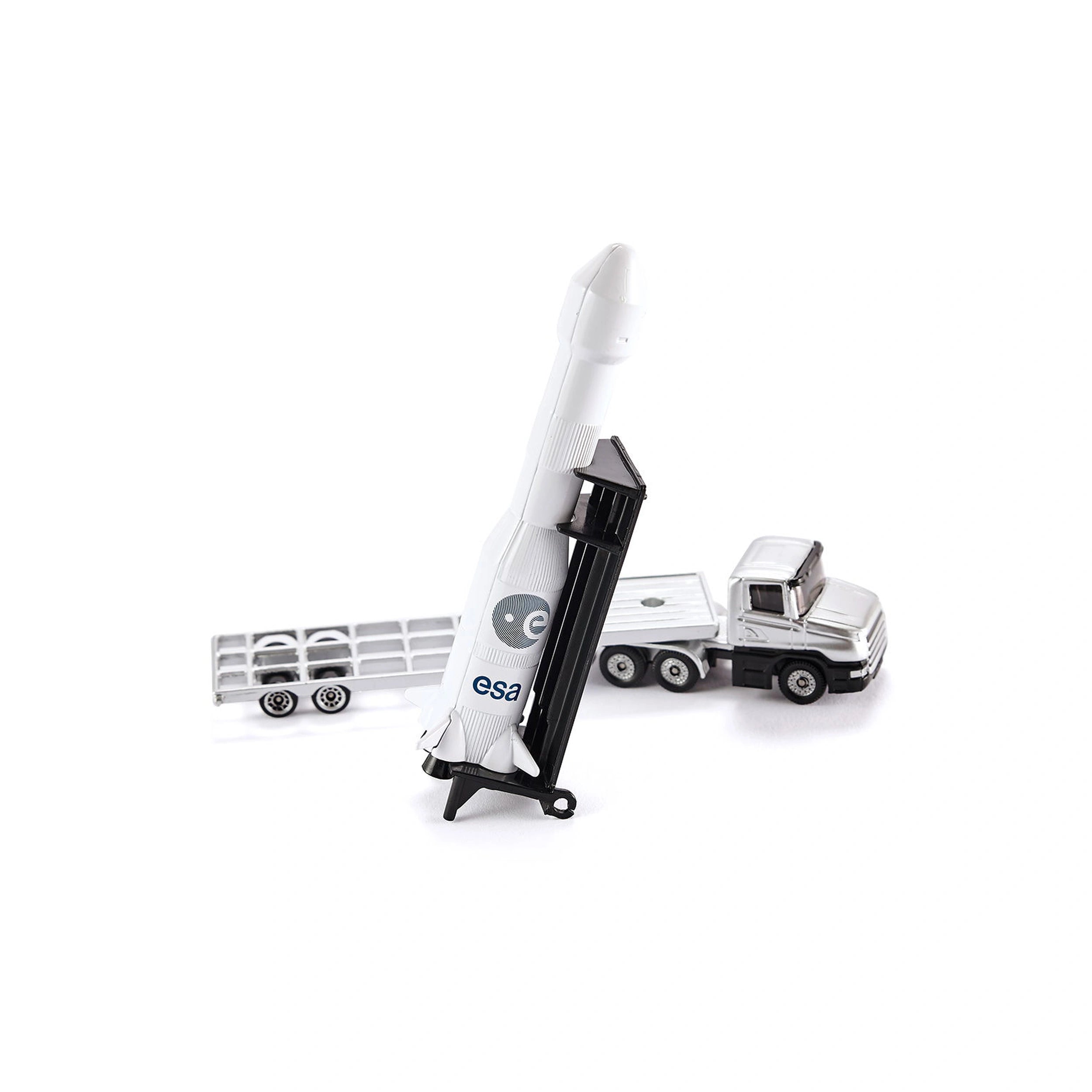 Siku - Low loader with rocket - Play Vehicles