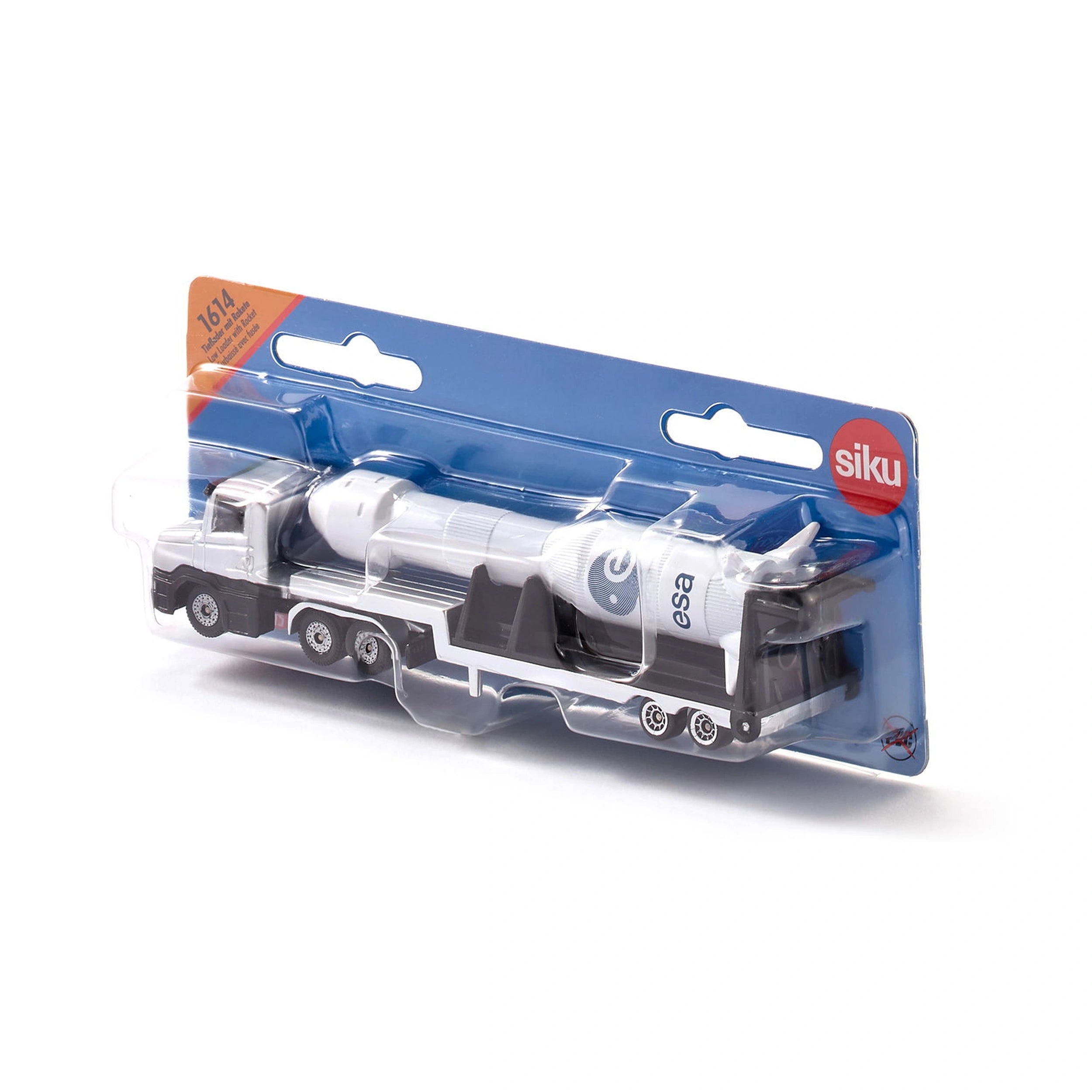 Siku - Low loader with rocket - Play Vehicles