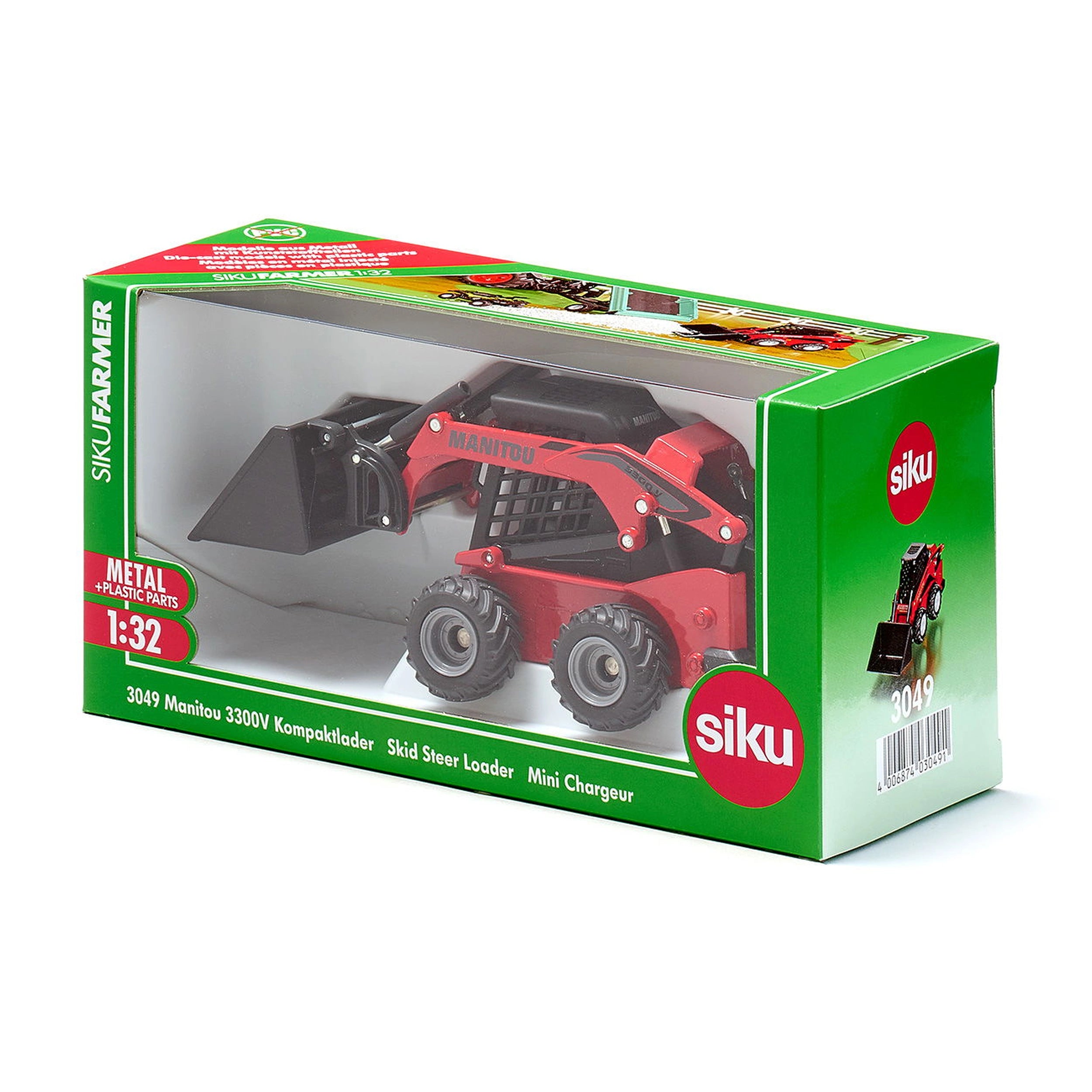 Siku - Chargeuse sur pneus Manitou 3300V - Véhicules de jeu