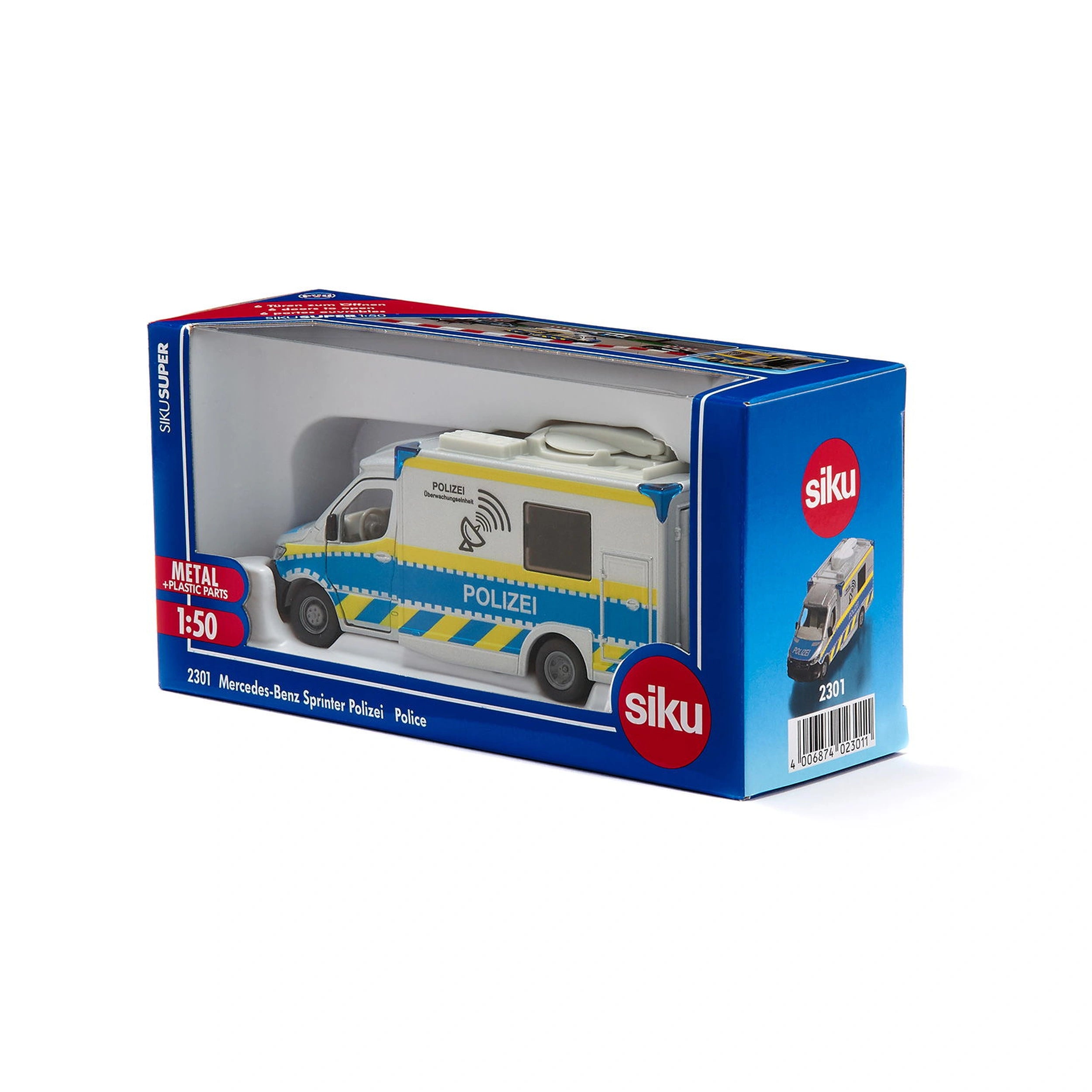 Siku - Mercedes-Benz Sprinter Police - Play Vehicles