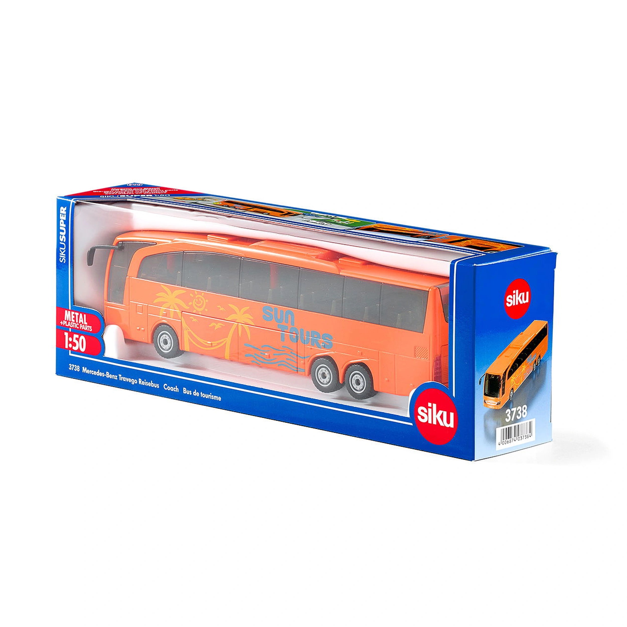 Siku - Mercedes-Benz Travego Coach - Play Vehicles