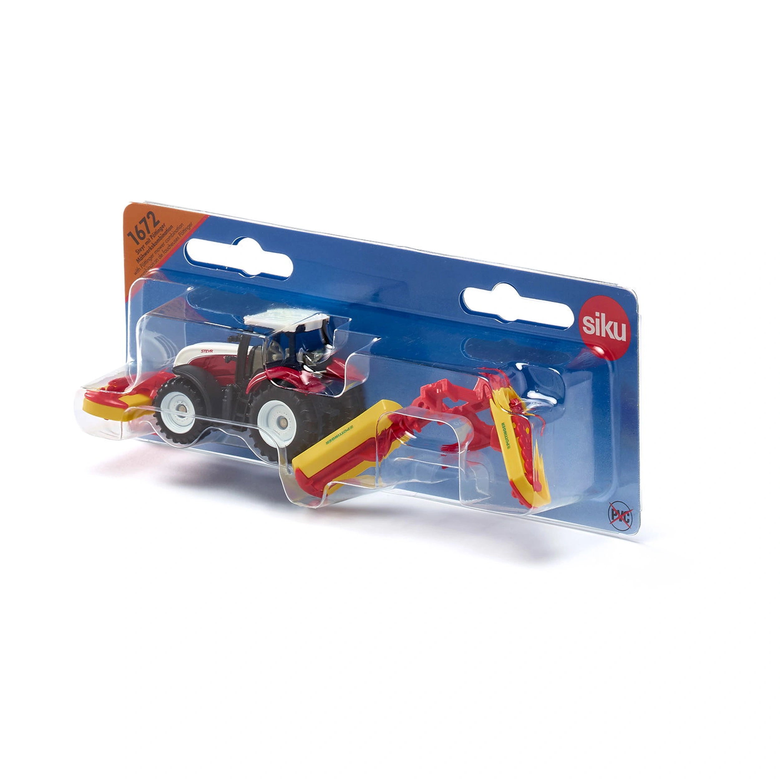 Siku - Steyr with Pöttinger mower combination - Play Vehicles