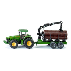 Siku - Tracteur avec remorque forestière - Véhicules de jeu