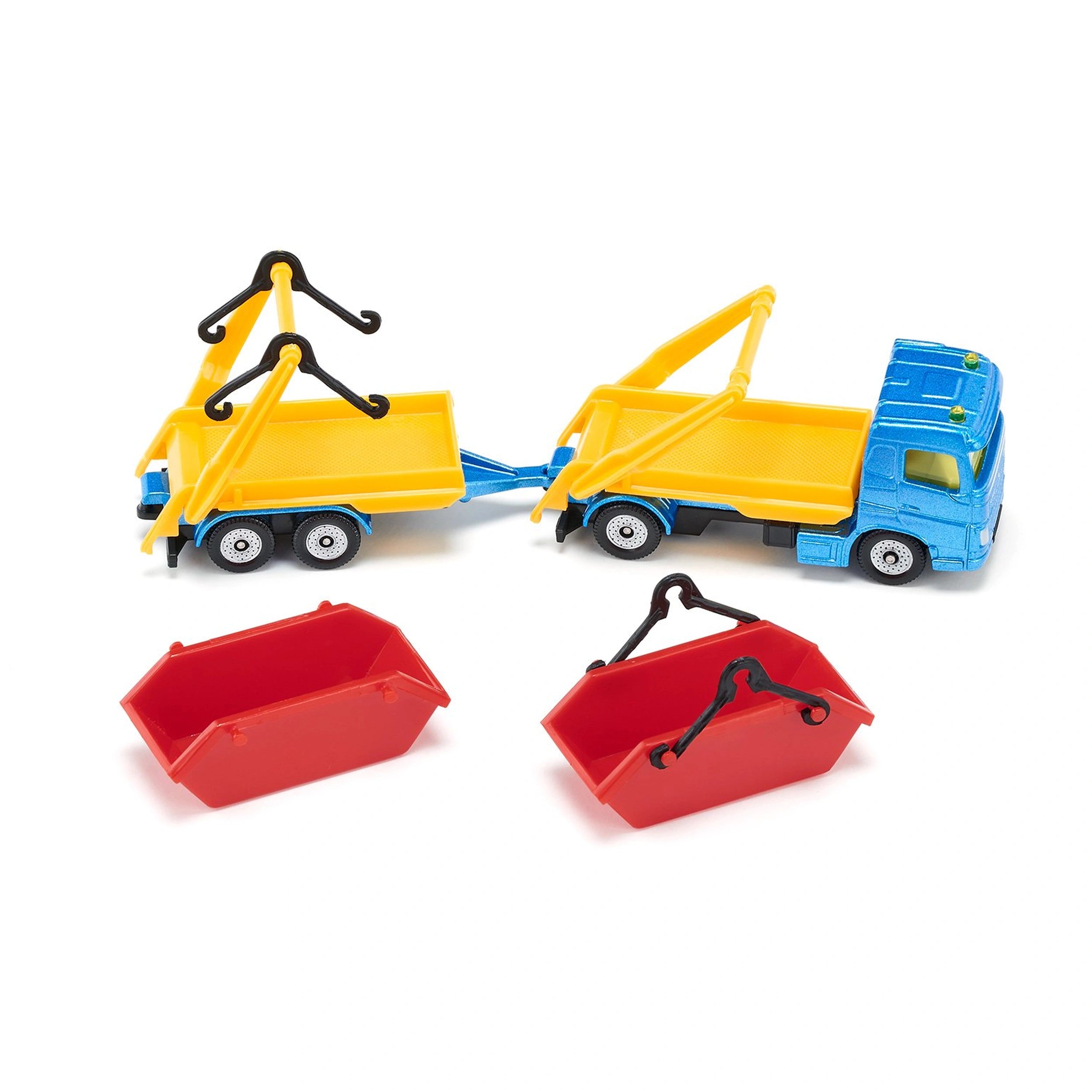 Siku - Truck with skip and trailer - Play Vehicles