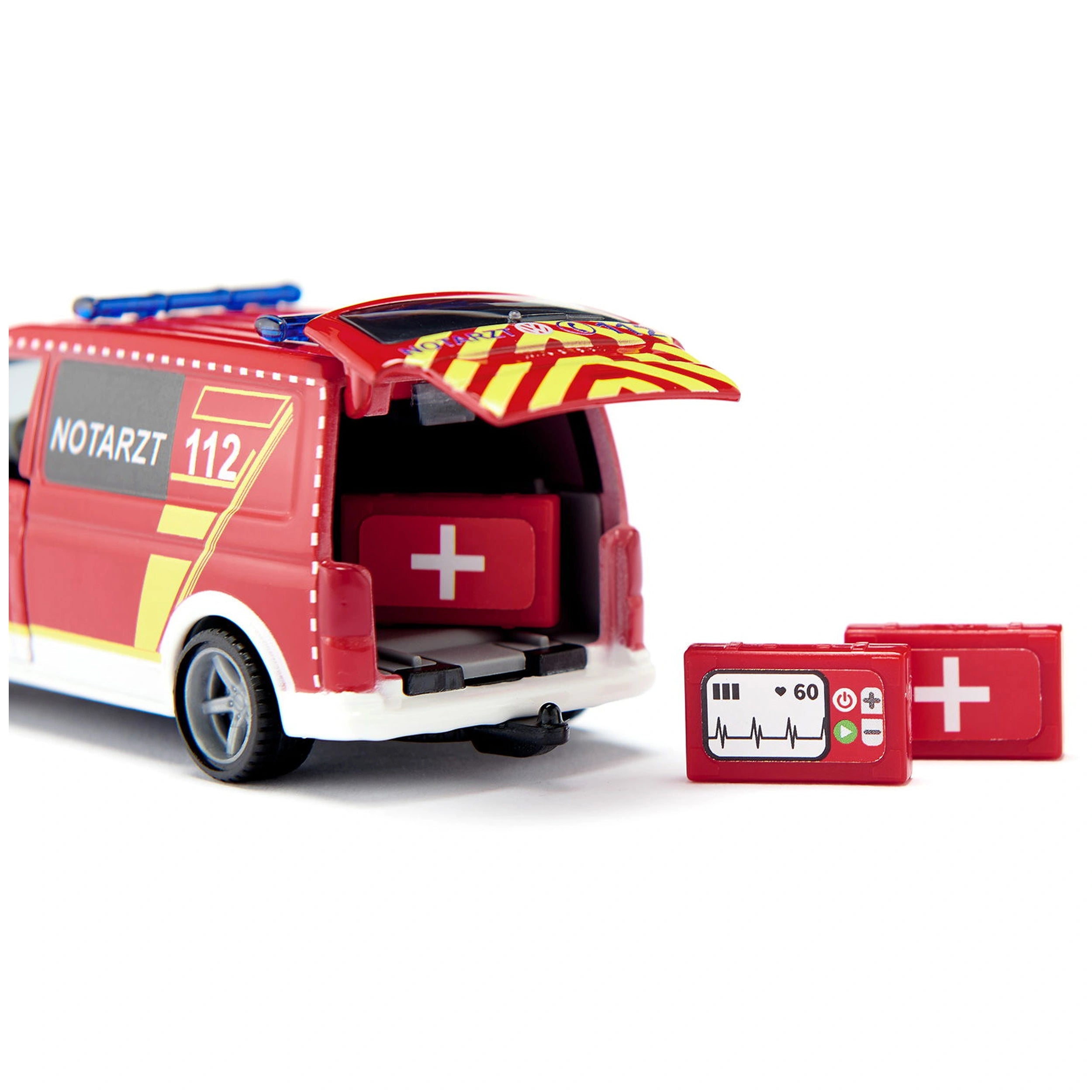 Siku - Volkswagen T6 Emergency Car - Toy Playsets