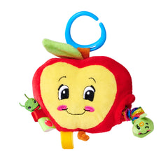 Simba - ABC Activities Apple with Caterpillar Cuddle - Baby Activity Toys