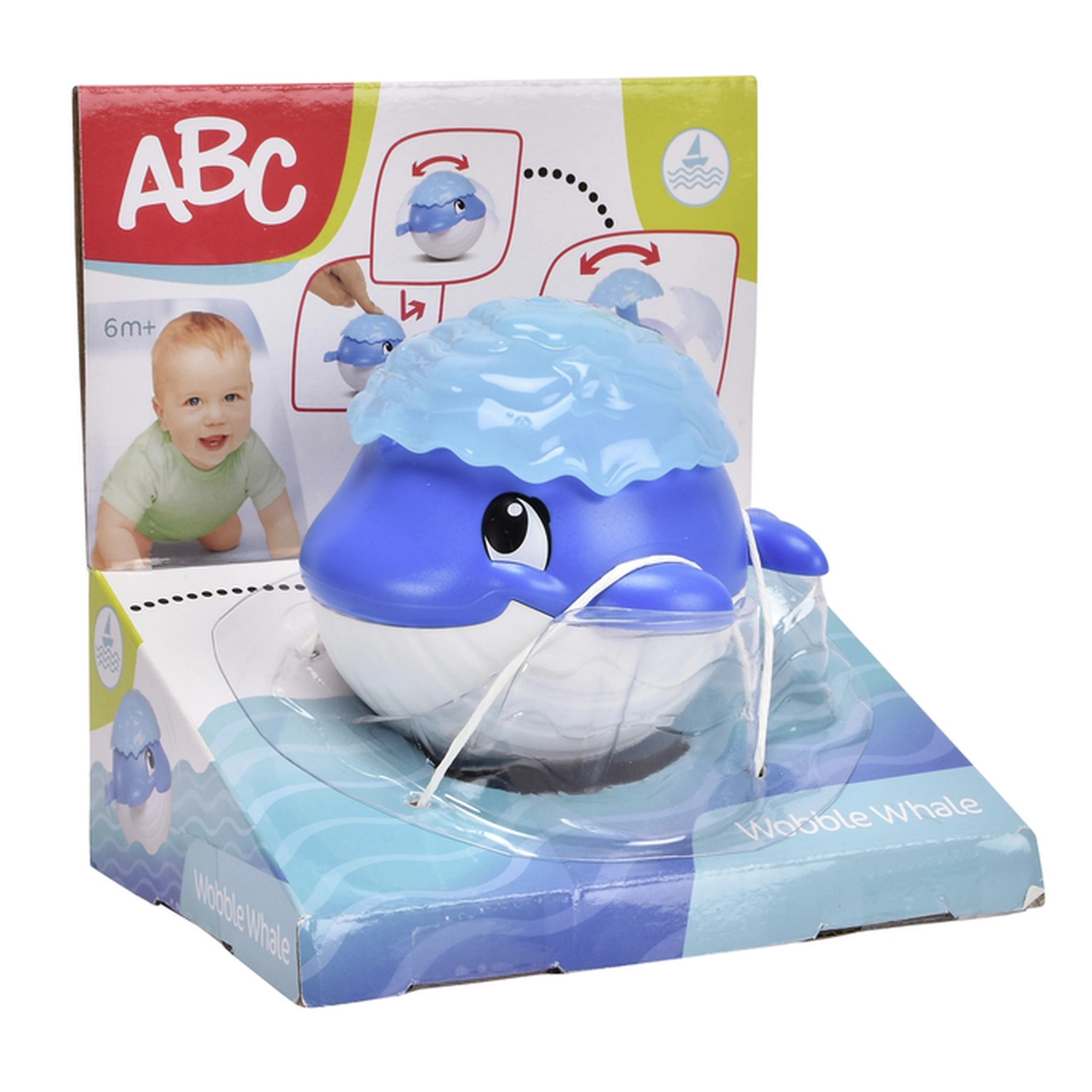 Simba - ABC Wobble Whale - Bath Toys