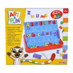 Simba - Art & Fun ABC Magnetic Board in Suitcase - Educational Toys