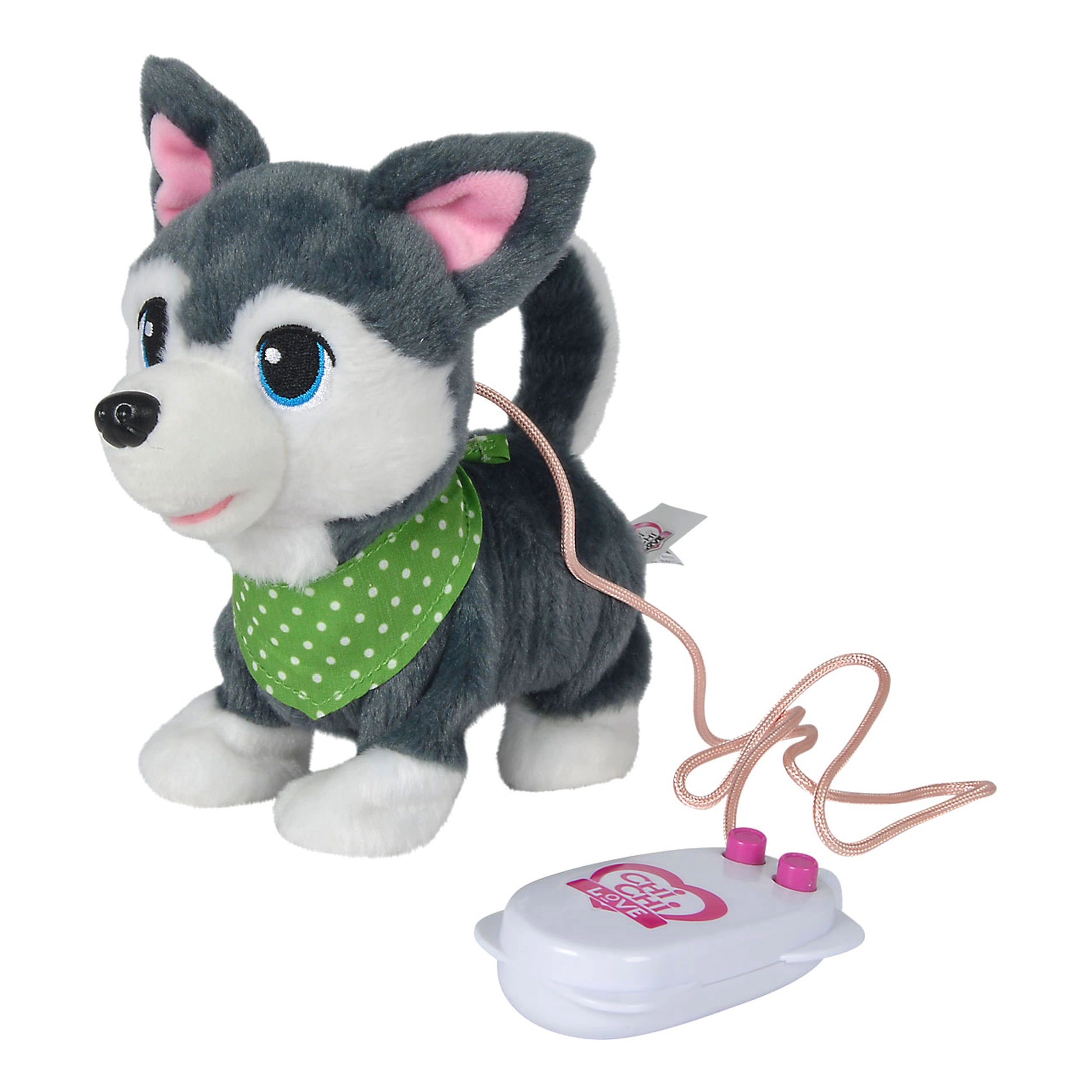 Simba - Chi Chi Love Chiens Amis Promenade avec Télécommande - Animaux en Peluche