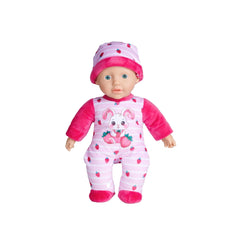 Simba - Dolls - Laura Strawbunny Soft Baby Doll - Pink Strawberry - 3 Yrs