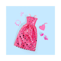 Simba - Dolls - Steffi Love Pink Love Doll - Sparkly Heart Dress - 3+ Years