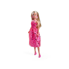 Simba - Dolls - Steffi Love Pink Love Doll - Sparkly Heart Dress - 3+ Years