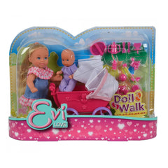Simba - Poupée Evi LOVE Walk - Poupées, ensembles de jeu et figurines