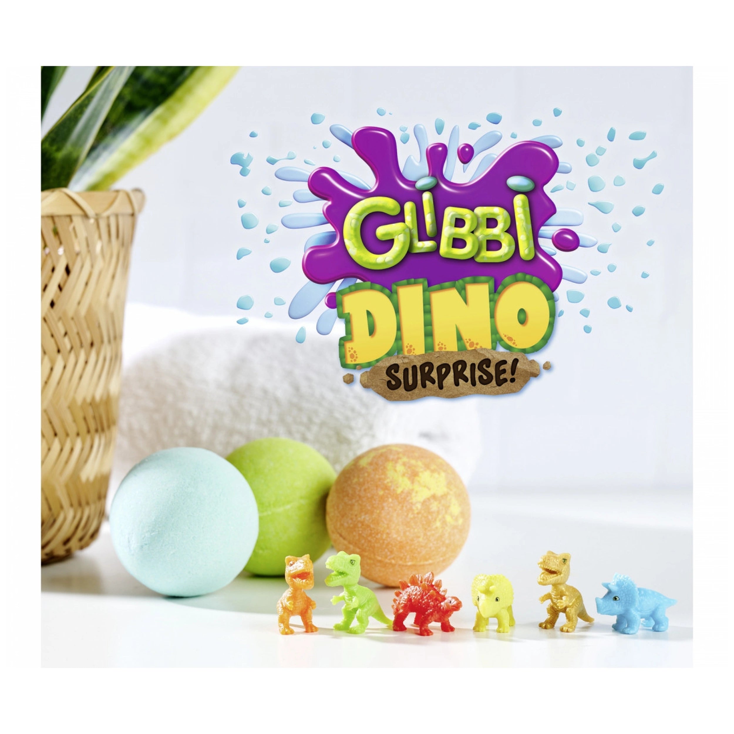 Simba - Glibbi Dino Bath Surprise Bomb - Bath Toys