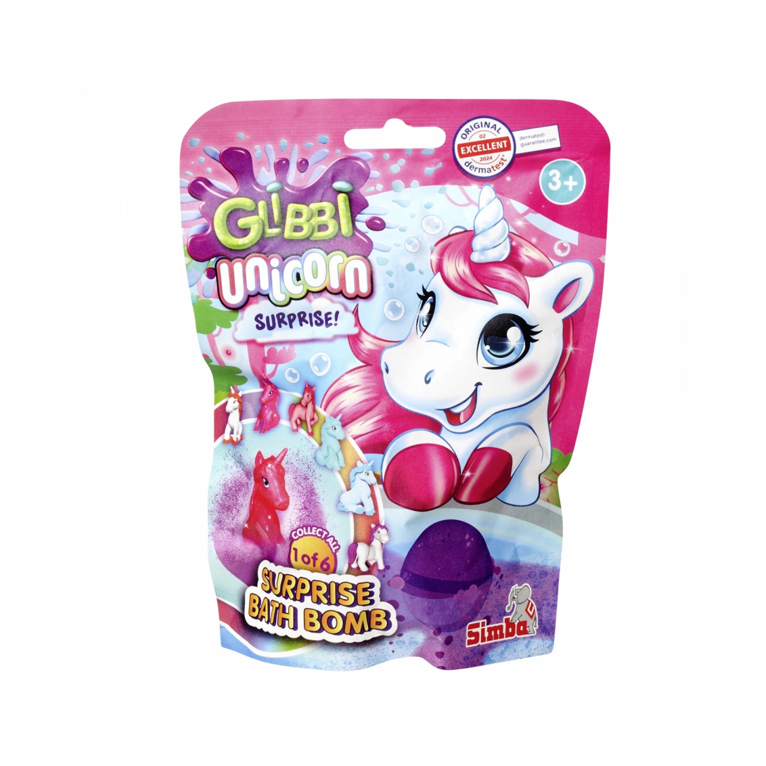 Simba - Glibbi Unicorn Bath Surprise Bomb - Bath Toys