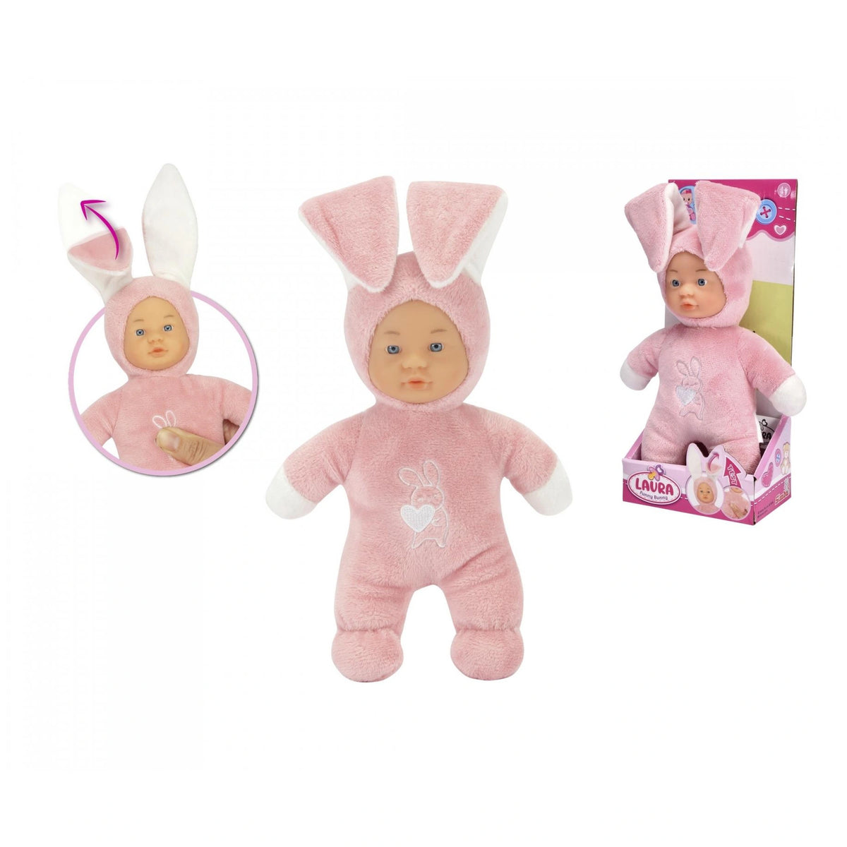 Simba - Laura drôle de lapin - Poupées, ensembles de jeu et figurines