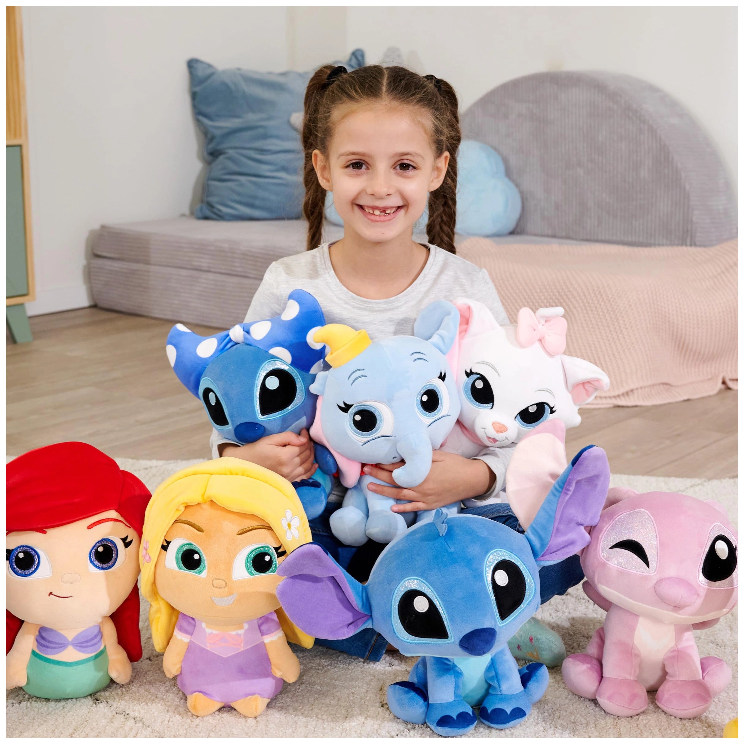 Simba - Peluche Angel Lilo & Stitch Doorables - Animaux en peluche