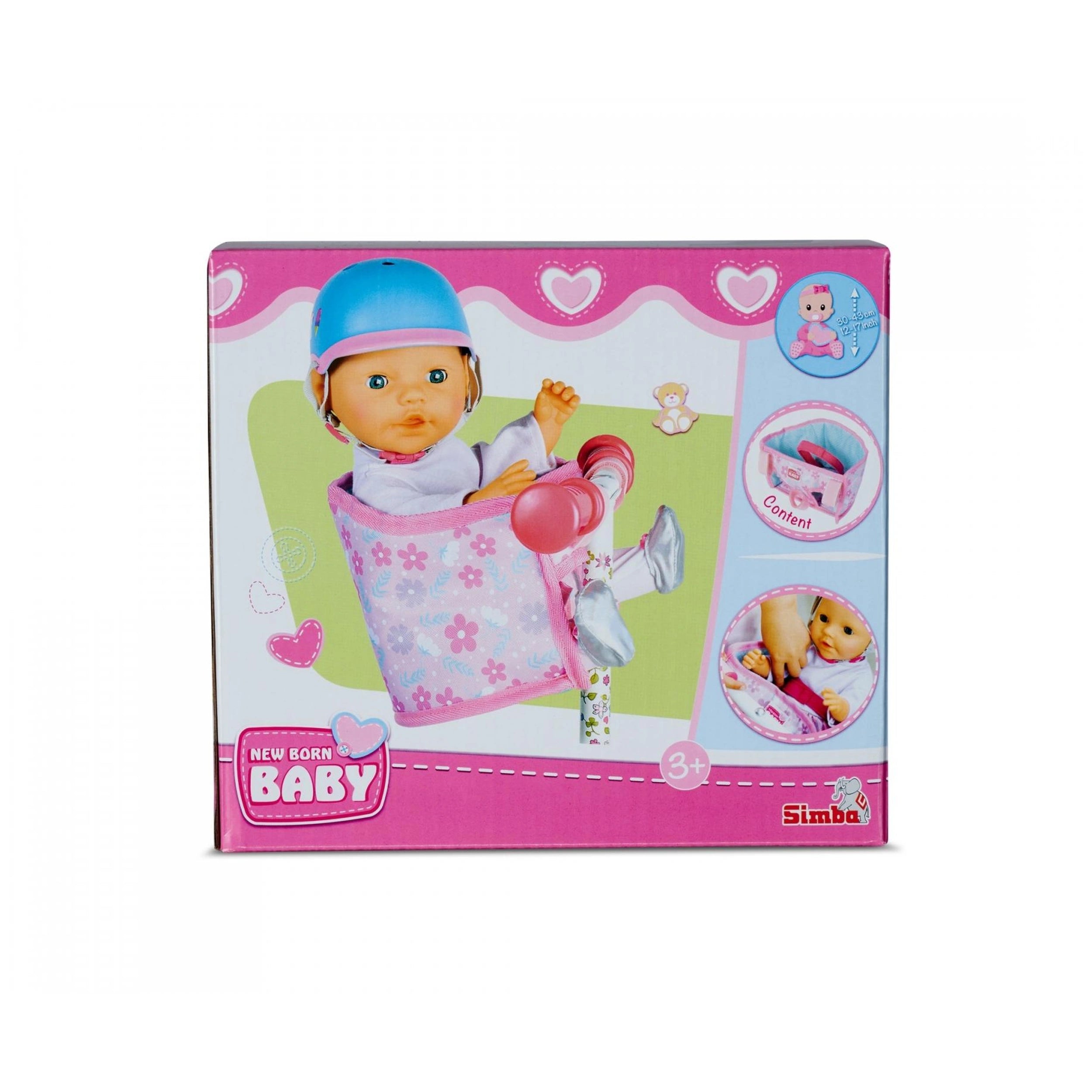 Simba - New Born Baby Bike Seat for Dolls - Dolls, Playsets & Toy Figures