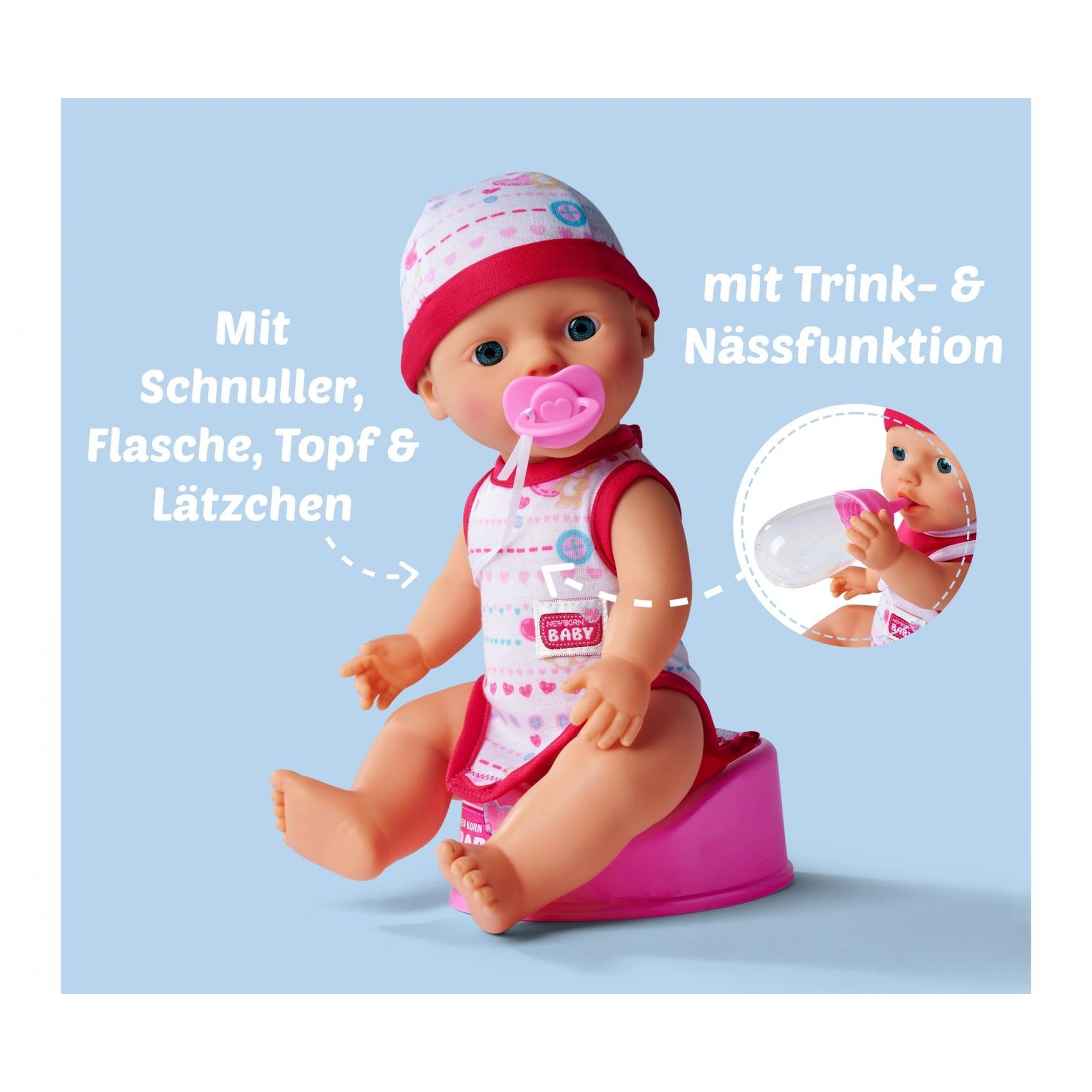Simba - New Born Baby Darling, 2-ass. - Dolls, Playsets & Toy Figures