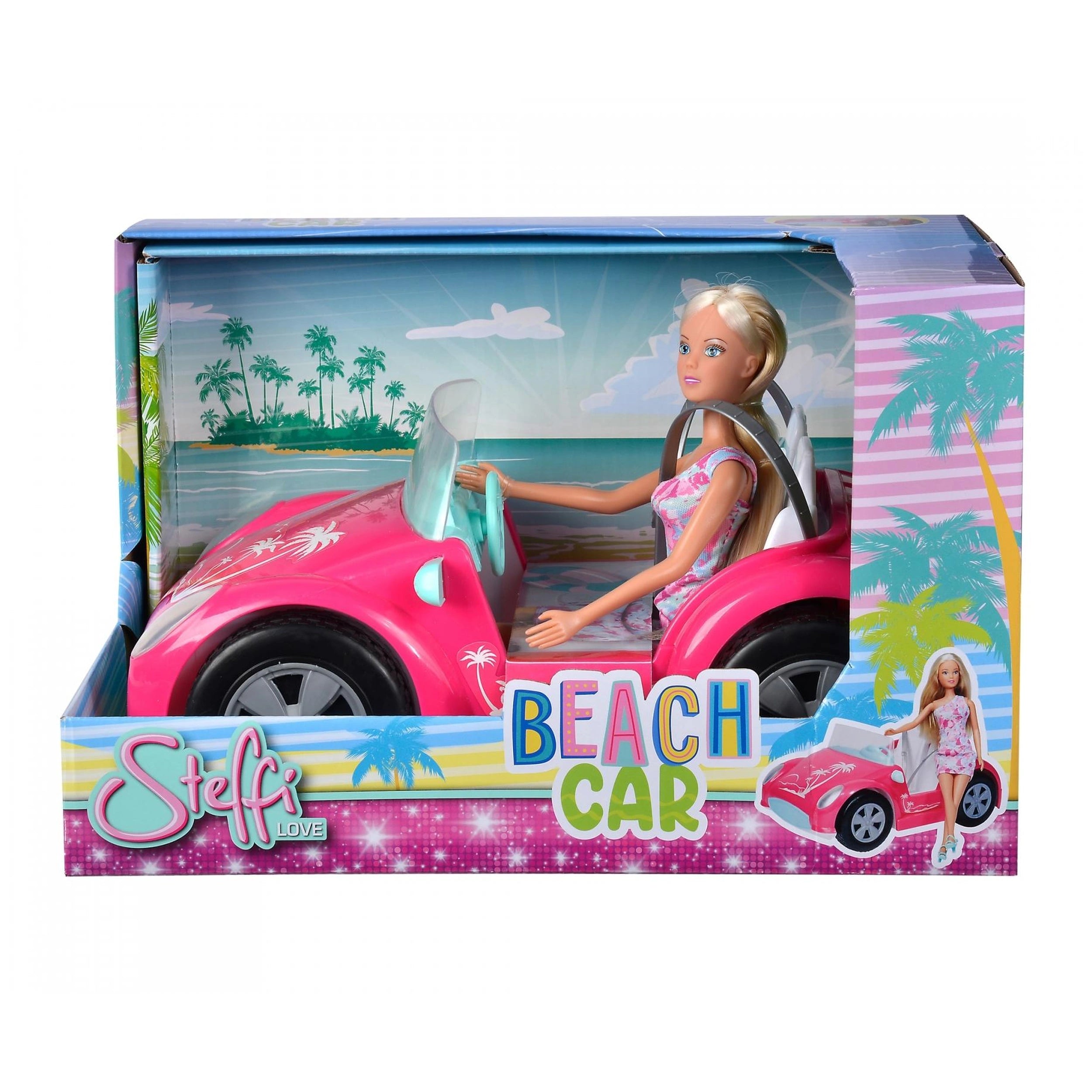 Simba - Steffi LOVE Beach Car - Dolls, Playsets & Toy Figures