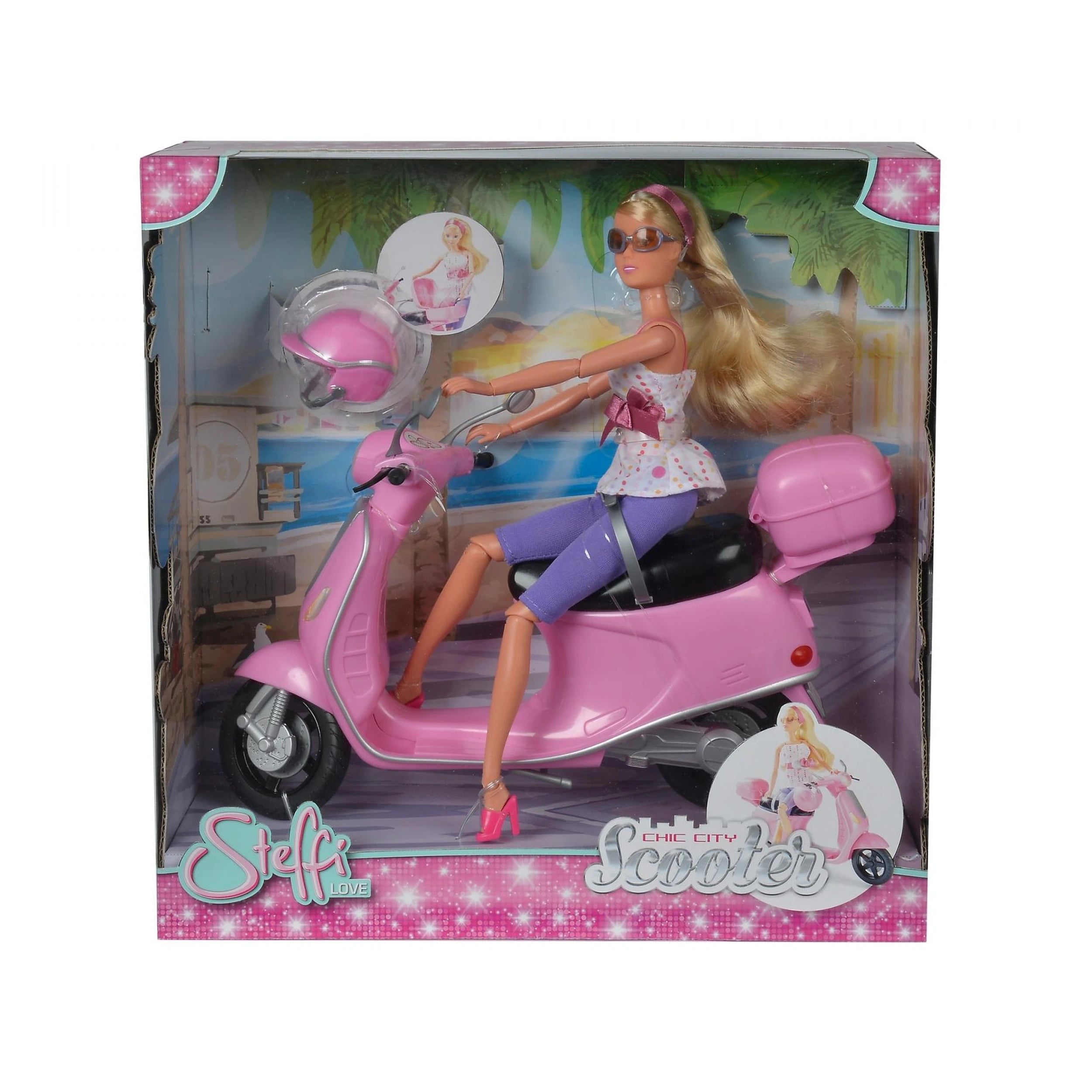 Simba - Steffi LOVE Chic City Scooter - Dolls, Playsets & Toy Figures