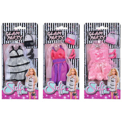 Simba - Steffi LOVE Ensemble de Robe de Fête Glamour - Poupées, Ensembles de Jeu et Figurines
