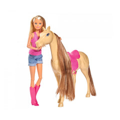 Simba - Steffi LOVE Joli Cheval - Poupées, Ensembles de Jeu et Figurines