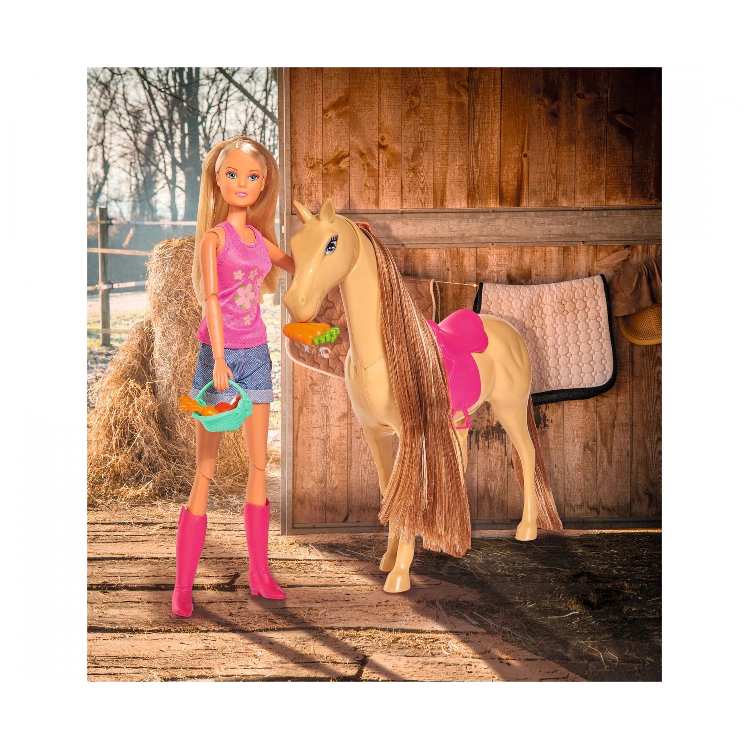 Simba - Steffi LOVE Joli Cheval - Poupées, Ensembles de Jeu et Figurines