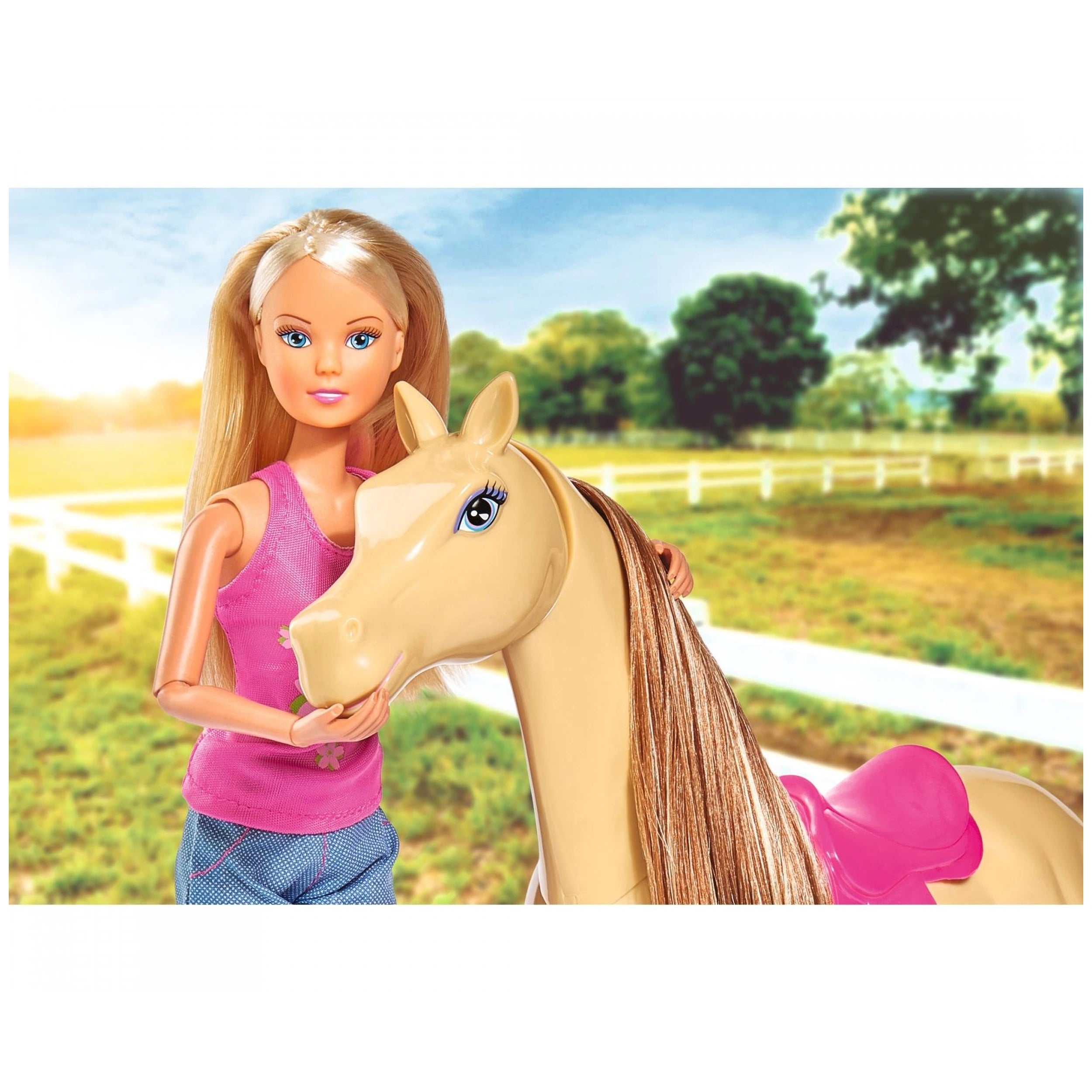 Simba - Steffi LOVE Joli Cheval - Poupées, Ensembles de Jeu et Figurines