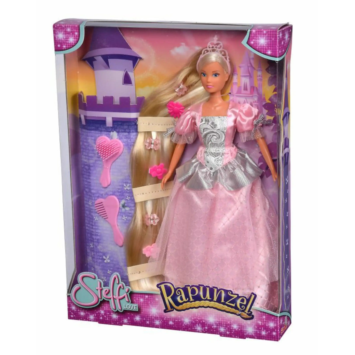 Simba - Steffi LOVE Ensemble Raiponce - Poupées, Jeux de société et Figurines