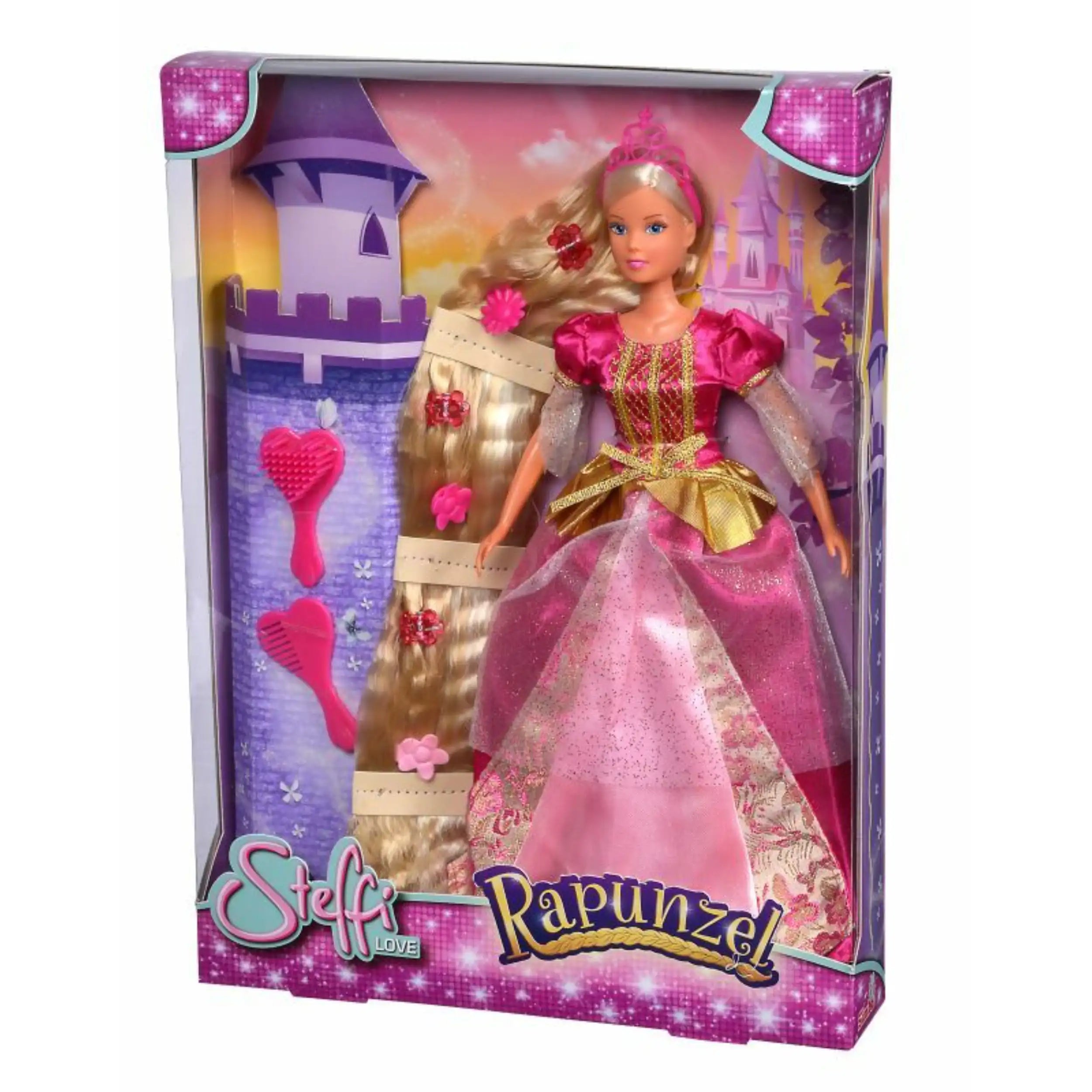 Simba - Steffi LOVE Ensemble Raiponce - Poupées, Jeux de société et Figurines