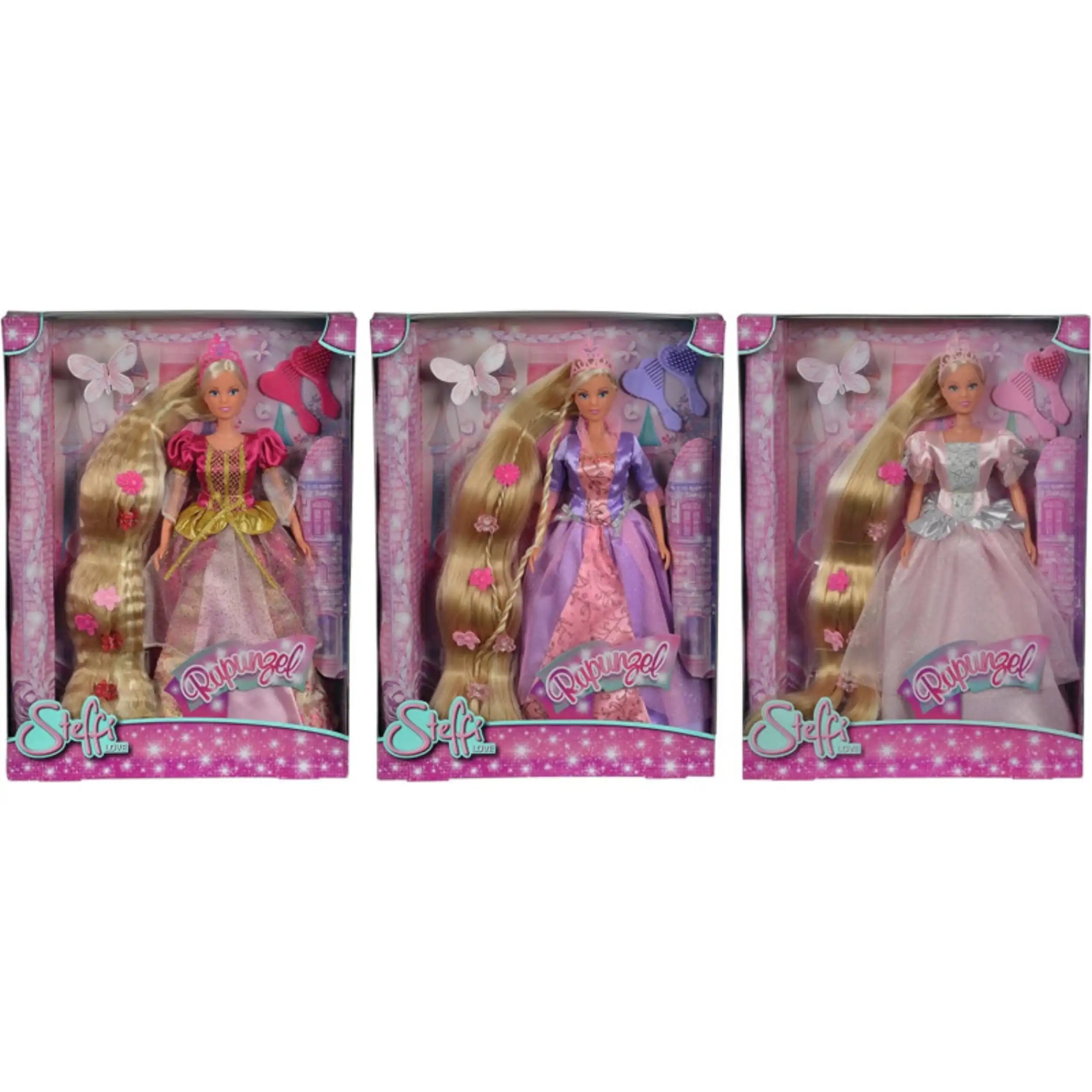 Simba - Steffi LOVE Ensemble Raiponce - Poupées, Jeux de société et Figurines