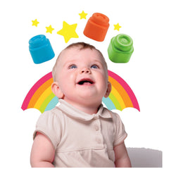 Soft Clemmy - Sac de 20 blocs de construction souples Touch And Play pour bébés
