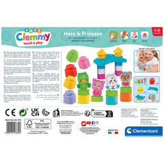 Soft Clemmy - Touch And Play Hero & Princess Baby Activity Toys
