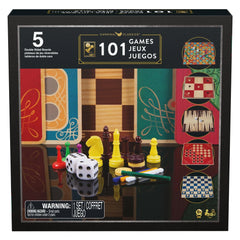 Spin Master - Ensemble de 101 Jeux - Jeux de Société - 6 Ans - 58111219