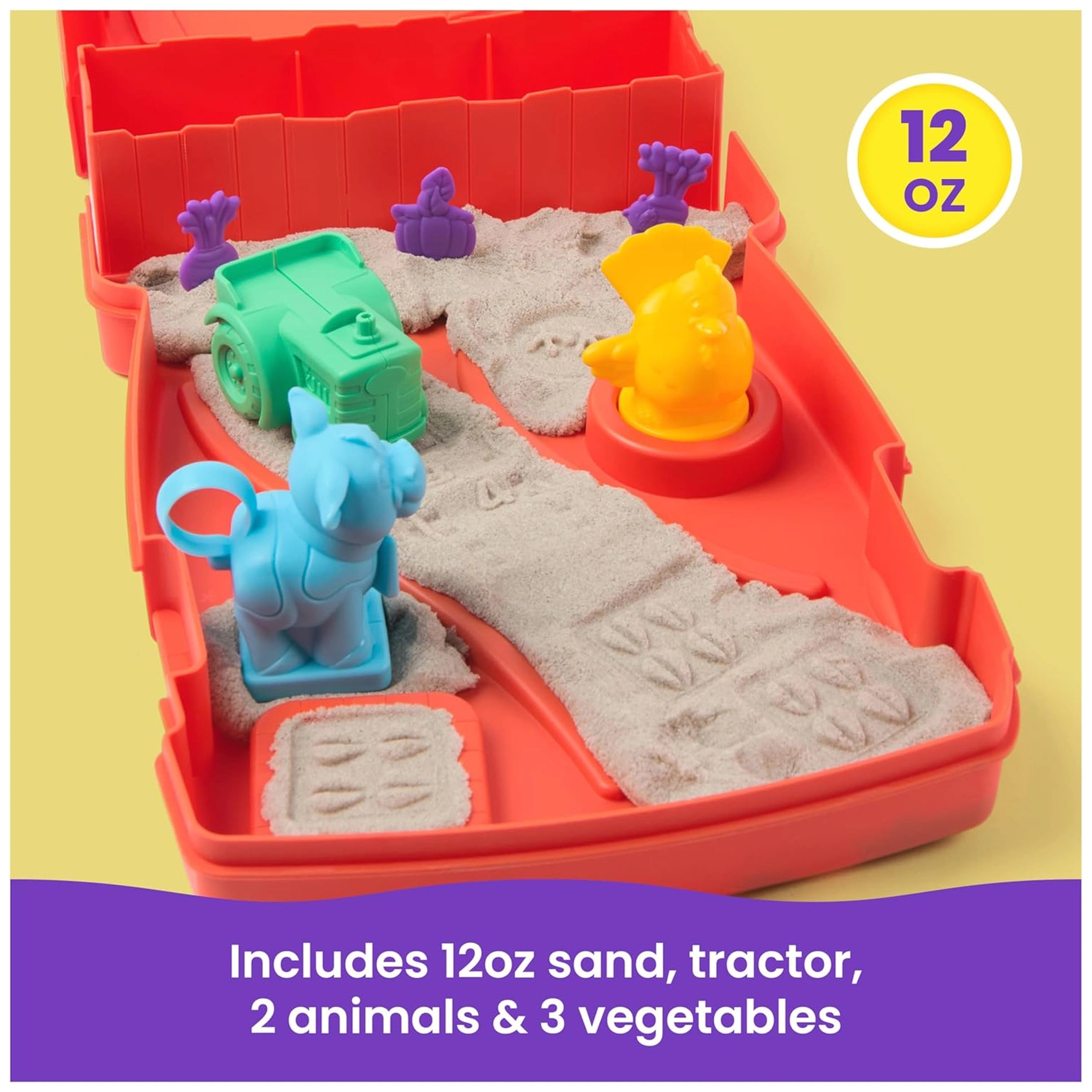 Spin Master - Kinetic Sand Farm Set - Educational Toys